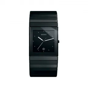 雷达/Rado 整体陶瓷 35 MM 石英 男表 156.0717.3.015