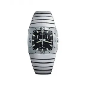 雷达/Rado 银钻 34.8 MM 石英 男表 538.0434.3.017