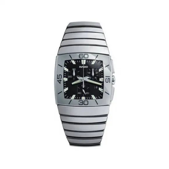 雷达/Rado 银钻 34.8 MM 石英 男表 538.0434.3.017