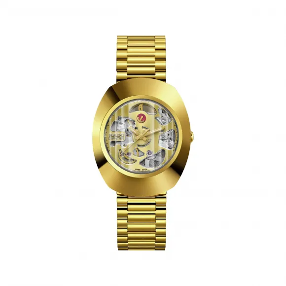 雷达/Rado 创始型 Original 系列 PVD涂层硬金属,精钢,精钢/PVD 自动机械机芯 男表 手表 R12064253