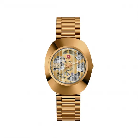雷达/Rado 创始型 Original 系列 PVD涂层硬金属,精钢,精钢/PVD 自动机械机芯 男表 手表 R12065403