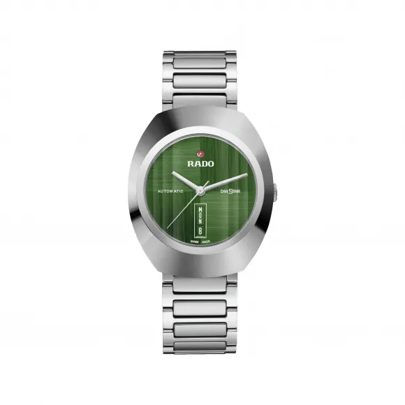 雷达/Rado DiaStar Original 系列 38.0 MM Ceramos  精钢 自动机械机芯 男表 R12160303