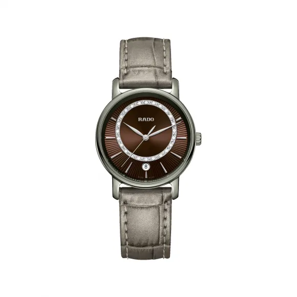 雷达/Rado 钻霸钻石系列腕表 石英机芯 女表 R14064735