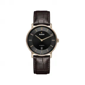 雷达/Rado DiaMaster Thinline Automatic 41.0MM Ceramos™ 自动机械腕表 男表 R14068176