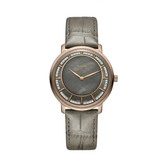雷达/Rado Rado瑞士雷达表DiaMaster钻霸系列金属陶瓷腕表 石英机芯 女表 R14071926