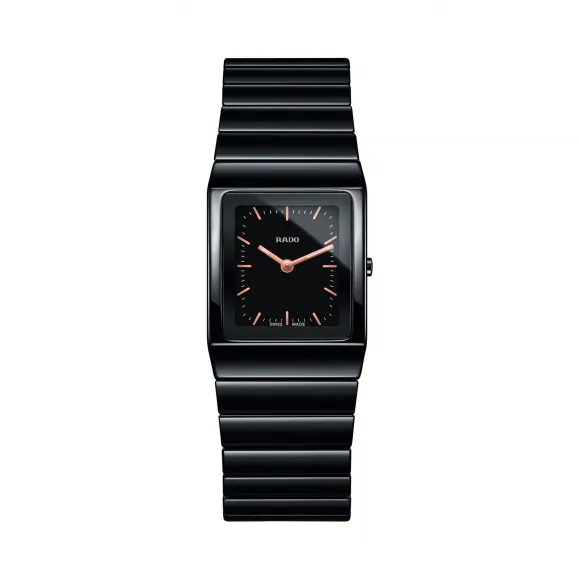 雷达/Rado 瑞士雷达表整体陶瓷系列 石英机芯 女表 R21702162