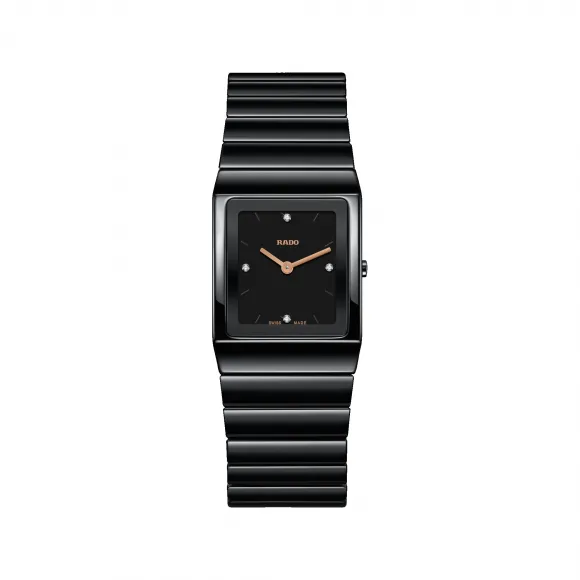雷达/Rado 瑞士雷达表整体陶瓷系列 石英机芯 女表 R21702722