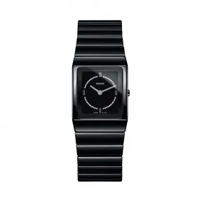 雷达/Rado 整体陶瓷系列镶钻腕表 石英机芯 女表 R21702732