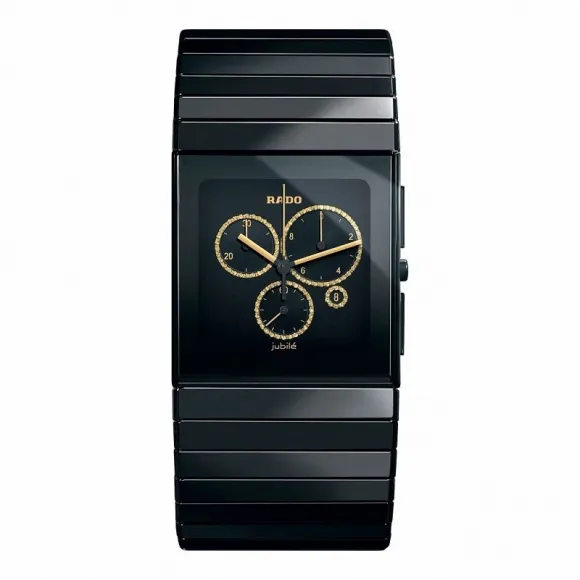 雷达/Rado 整体陶瓷系列 石英机芯 男表 R21714712