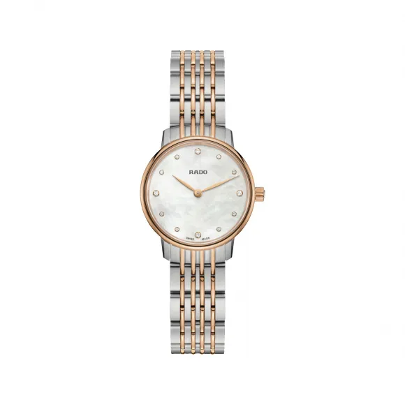雷达/Rado Rado瑞士雷达表Coupole Classic晶璨系列自动机械镶钻腕表 石英机芯 女表 R22897923