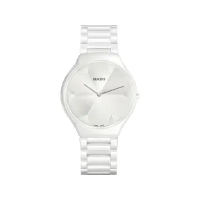 雷达/Rado 真系列 高科技陶瓷 39.0 MM 石英机芯 男表 R27007032