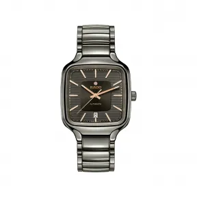 雷达/Rado True Square Automatic 38.0MM 等离子高科技陶瓷  钛金属 自动机械机芯 中性 R27077102