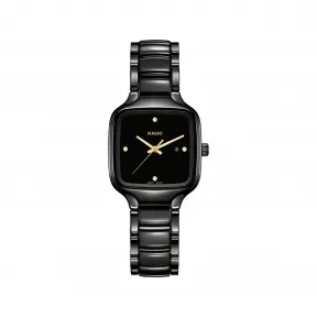 雷达/Rado True Square Diamonds 石英机芯 女表 R27080722