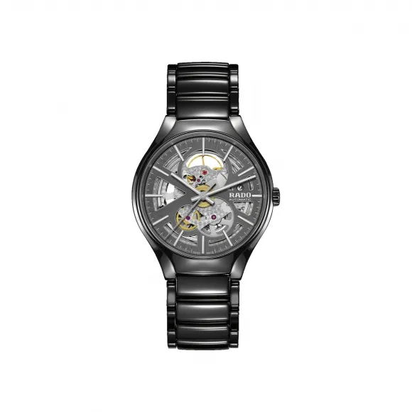 雷达/Rado 真系列镂空腕表 自动机械机芯 男表 R27100112
