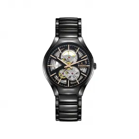 雷达/Rado 真系列镂空腕表 自动机械机芯 男表 R27100162