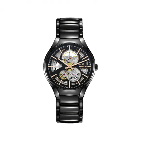 雷达/Rado 真系列镂空腕表 自动机械机芯 男表 R27100162