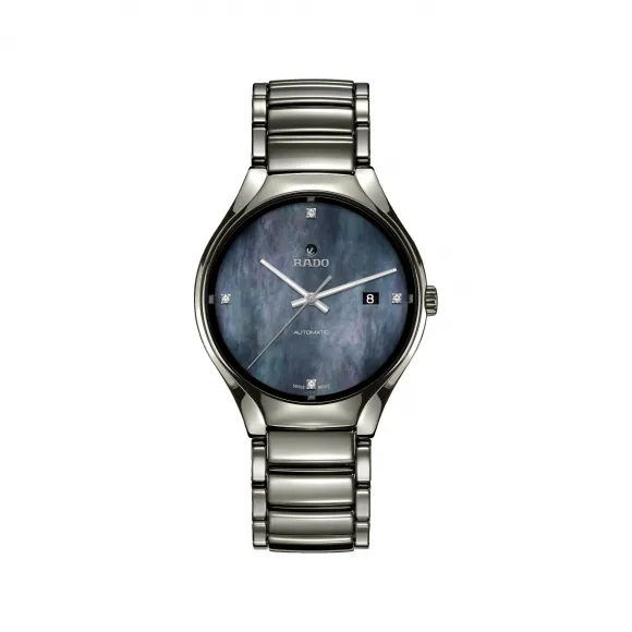 雷达/Rado True Diamonds 系列 40.0mm 等离子高科技陶瓷  男表 R27110872