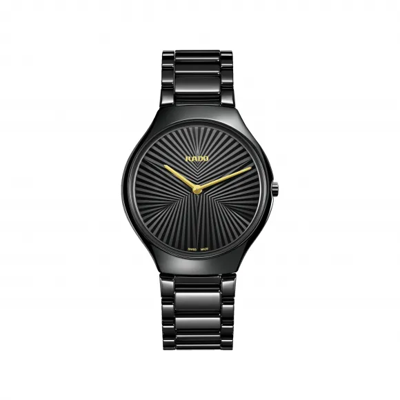 雷达/Rado True Thinline X Great Gardens of the World 40.0MM 高科技陶瓷 自动机械腕表 中性表 R27113152