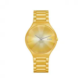 雷达/Rado 真系列 高科技陶瓷 39.0 MM 石英机芯 男表 R27122252