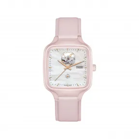 雷达/Rado True Square x Ash Barty Limited Edition 38.0MM 高科技陶瓷  精钢 自动机械机芯 女表 R27123905