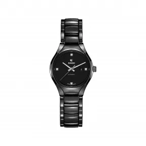 雷达/Rado 真系列自动机械镶钻腕表 自动机械机芯 女表 R27242722