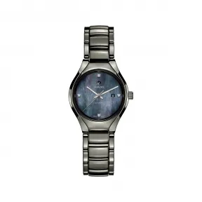 雷达/Rado True Diamonds 系列 30.0mm 等离子高科技陶瓷 自动机械腕表 女表 R27243872