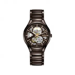 雷达/Rado 真系列镂空腕表 自动机械机芯 男表 R27511302