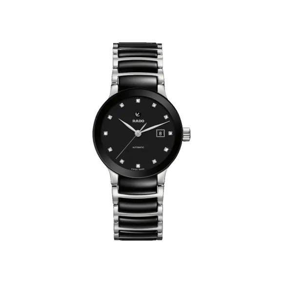 雷达/Rado Rado瑞士雷达表Centrix晶萃系列自动机械镶钻腕表 自动机械腕表 女表 R30009752