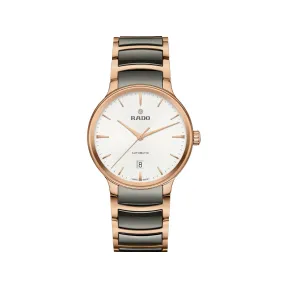 雷达/Rado Centrix Automatic 39.5MM 精钢  精钢 / PVD 自动机械机芯 中性 R30017012