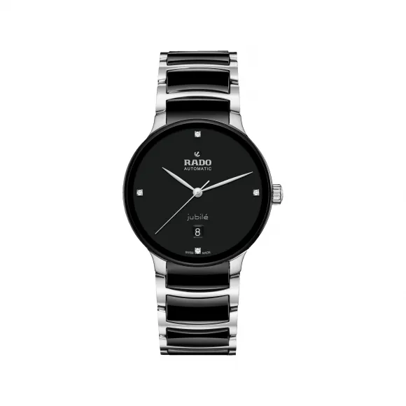 雷达/Rado Centrix Automatic Diamonds 39.5MM 精钢 自动机械机芯 中性 R30018712