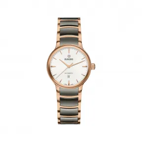 雷达/Rado Centrix Automatic 30.5MM 精钢  精钢 / PVD 自动机械机芯 女表 R30019012