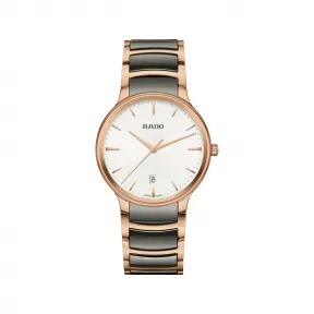 雷达/Rado Centrix 39.5MM 精钢 / PVD 石英机芯 中性表 R30023012