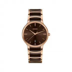 雷达/Rado Centrix 39.5MM 精钢 / PVD 石英机芯 中性表 R30023302