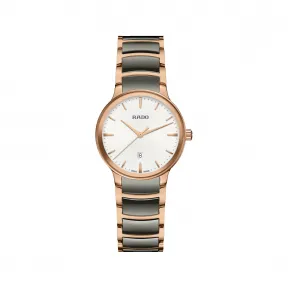 雷达/Rado Centrix 30.5MM 精钢, 精钢 / PVD 石英机芯 女表 R30024012