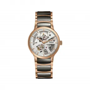 雷达/Rado Centrix Automatic Open Heart 系列 38.0mm  自动机械腕表 男表 R30181104