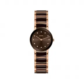 雷达/Rado 晶萃系列镶钻腕表 石英机芯 男表 R30190702