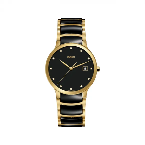 雷达/Rado Rado瑞士雷达表Centrix晶萃系列镶钻腕表 石英机芯 男表 R30527762