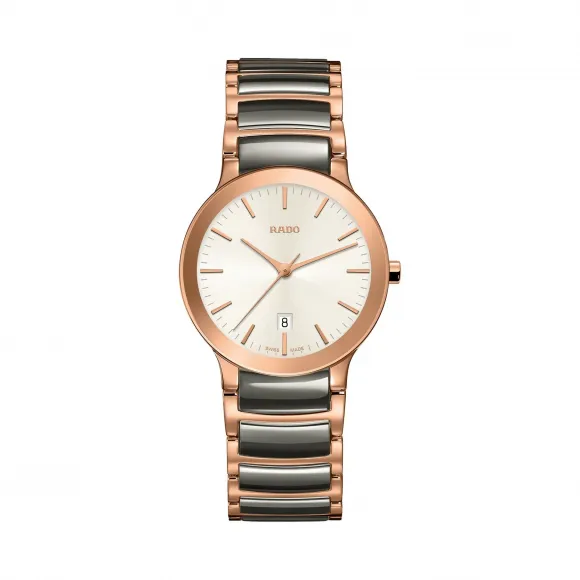 雷达/Rado 晶萃 Centrix系列 精钢/PVD,精钢 石英机芯 女表 手表 R30555022