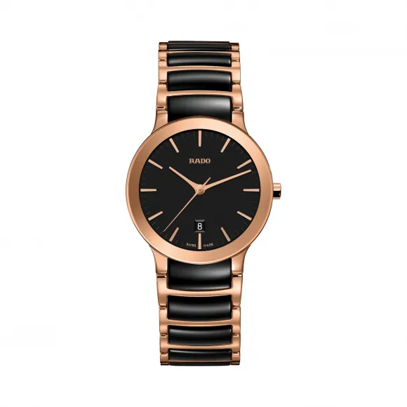 雷达/Rado 晶萃 Centrix系列 精钢/PVD,精钢 石英机芯 女表 手表 R30555172