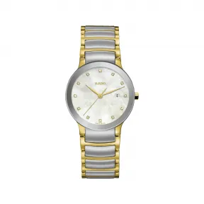 雷达/Rado Centrix Diamonds 系列 28.0MM 不锈钢 不锈钢 / PVD 石英 女表 R30932923