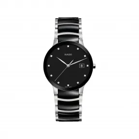 雷达/Rado Rado瑞士雷达表Centrix晶萃系列镶钻腕表 石英机芯 男表 R30934752