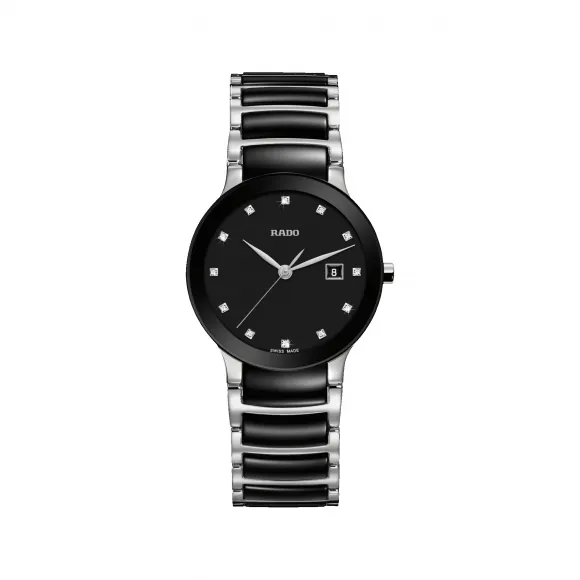 雷达/Rado Rado瑞士雷达表Centrix晶萃系列镶钻腕表 石英机芯 女表 R30935752