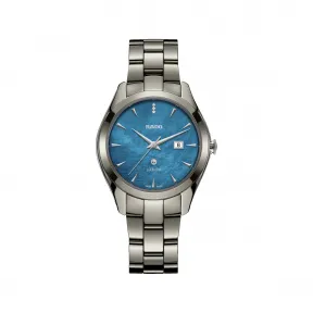 雷达/Rado HyperChrome Ash Barty II系列 36.0MM 等离子高科技陶瓷 石英机芯 女表 R32027962
