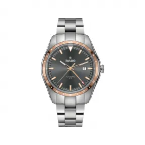 雷达/Rado HyperChrome Automatic UTC系列 44.0MM 精钢 自动机械机芯 男表 R32050163