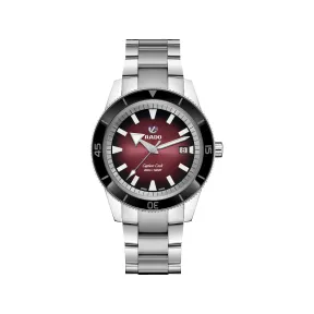 雷达/Rado Captain Cook Automatic系列 42.0MM 精钢 自动机械机芯 男表 R32105353