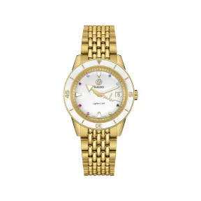 雷达/Rado Captain Cook x Marina Hoermanseder Heartbeat 37.0MM 高科技陶瓷  精钢 自动机械机芯 女表 R32117708