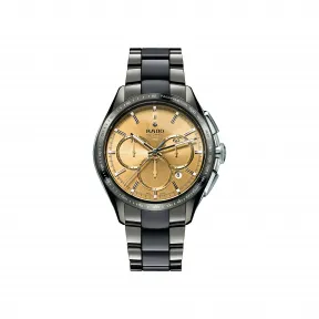 雷达/Rado HyperChrome Automatic Diamonds 系列 45.0mm 等离子高科技陶瓷 自动机械腕表 男表 R32120697