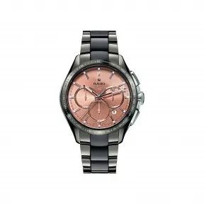 雷达/Rado HyperChrome Automatic Diamonds 系列 45.0mm 等离子高科技陶瓷 自动机械腕表 男表 R32120698