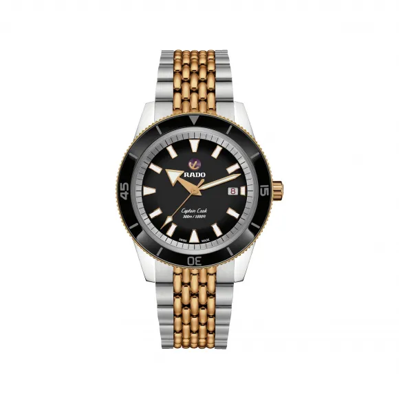 雷达/Rado Captain cook Automatic 系列 42.0mm 精钢 自动机械腕表 男表 R32137153