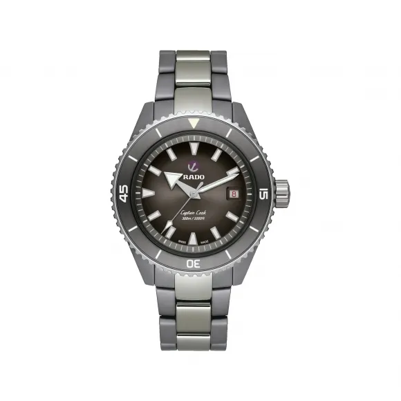 雷达/Rado 库克船长系列 等离子高科技陶瓷 43.0 MM 自动机械腕表 男表 R32144102